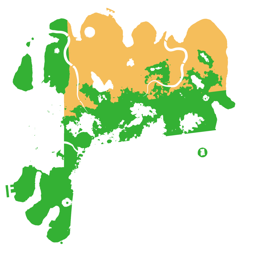 Biome Rust Map: Procedural Map, Size: 4250, Seed: 5852440