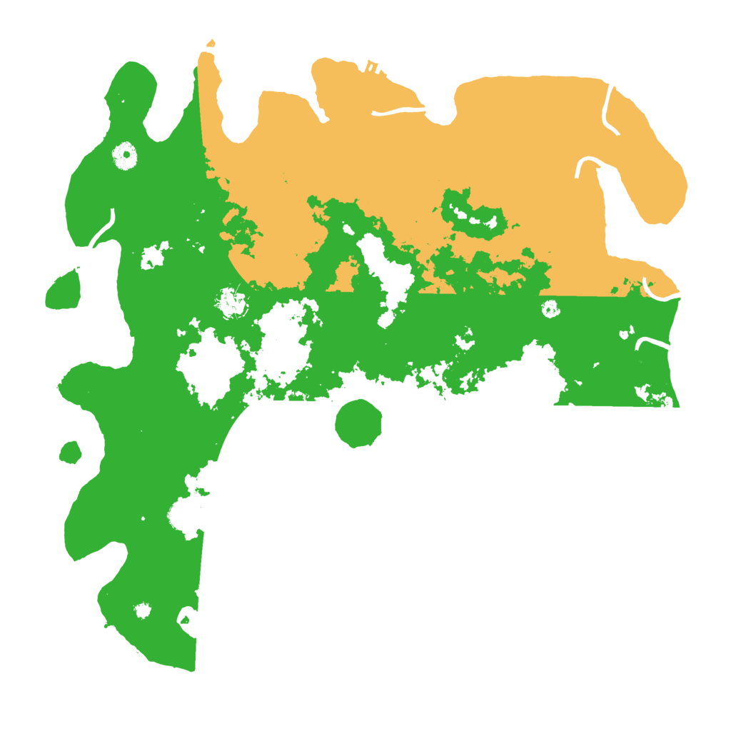 Biome Rust Map: Procedural Map, Size: 4250, Seed: 1296443