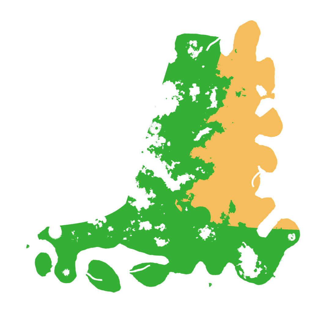 Biome Rust Map: Procedural Map, Size: 4250, Seed: 1438623