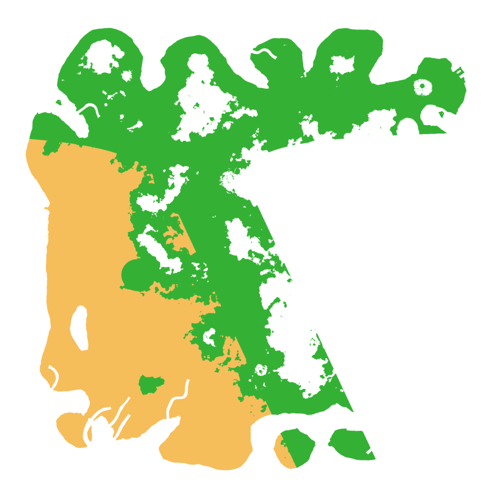 Biome Rust Map: Procedural Map, Size: 4250, Seed: 3166137