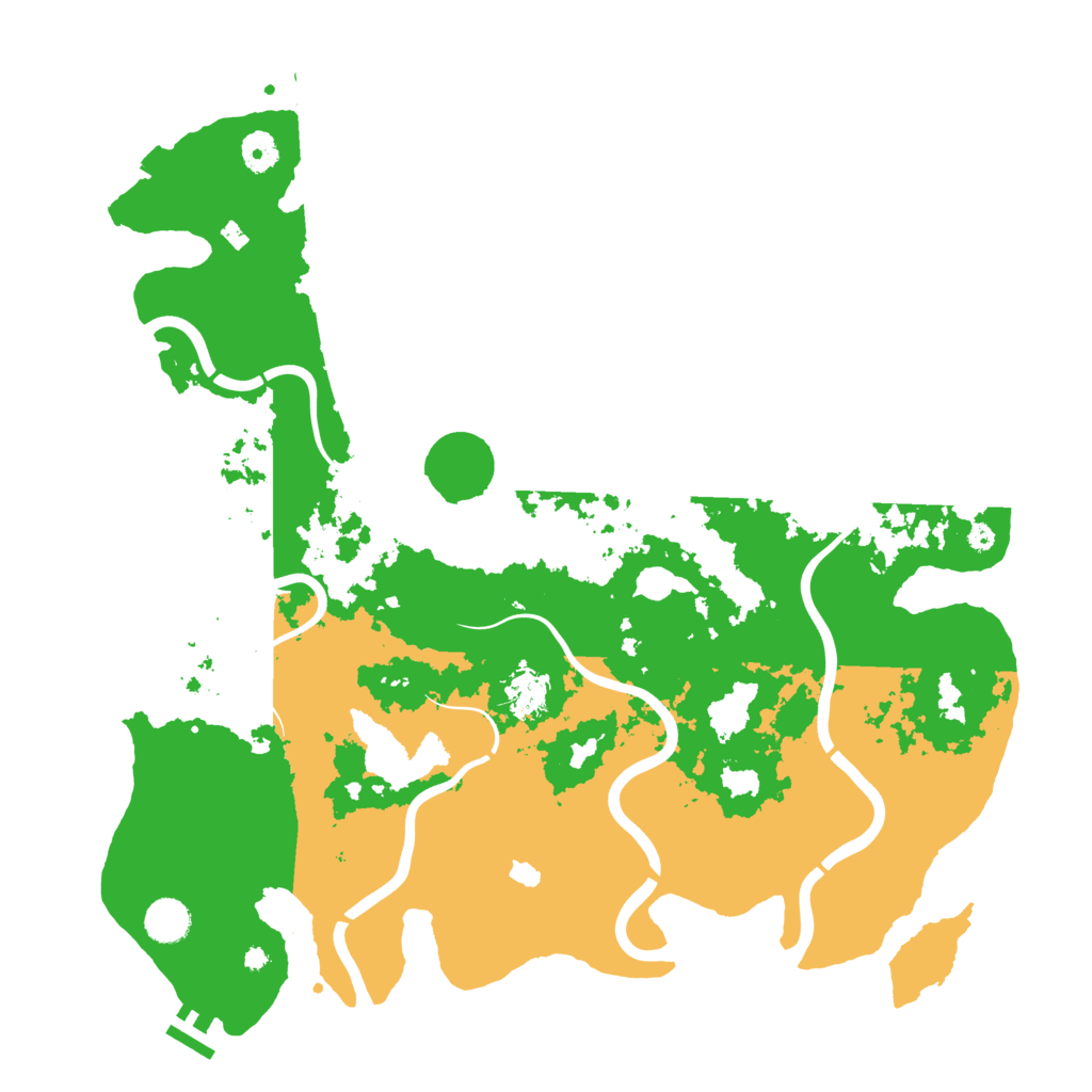 Biome Rust Map: Procedural Map, Size: 4250, Seed: 587559