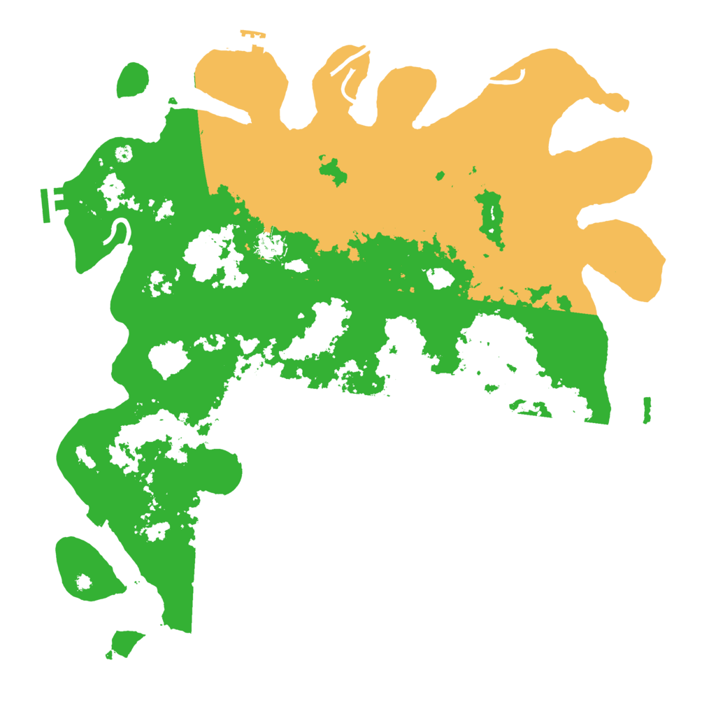 Biome Rust Map: Procedural Map, Size: 4250, Seed: 2618463