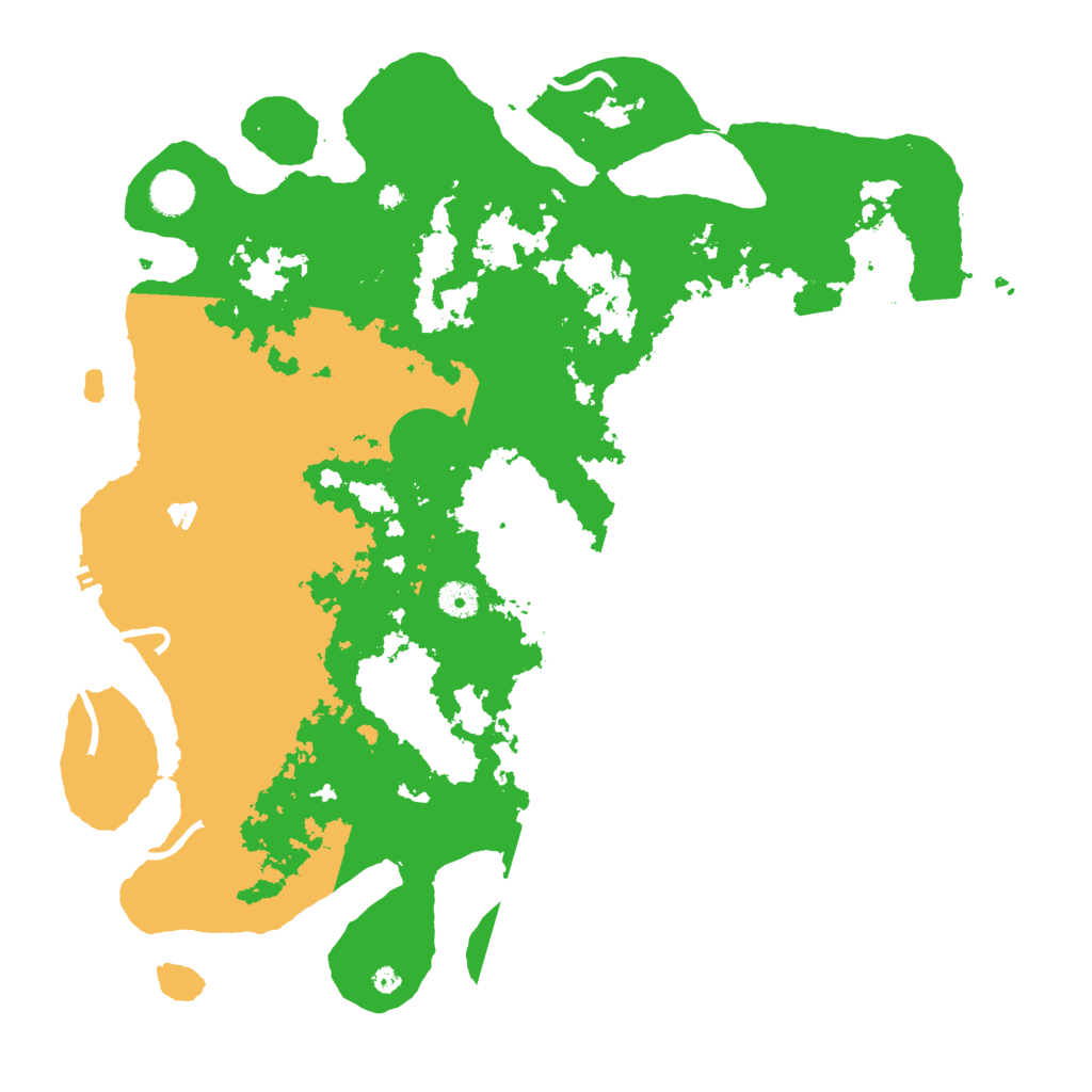 Biome Rust Map: Procedural Map, Size: 4250, Seed: 781274