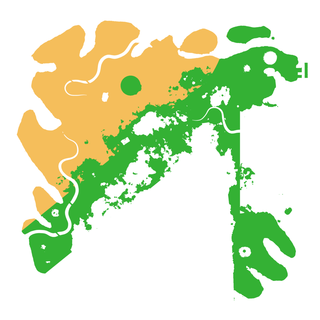 Biome Rust Map: Procedural Map, Size: 4250, Seed: 3507420