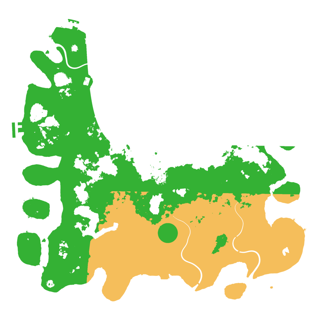 Biome Rust Map: Procedural Map, Size: 4250, Seed: 1905569