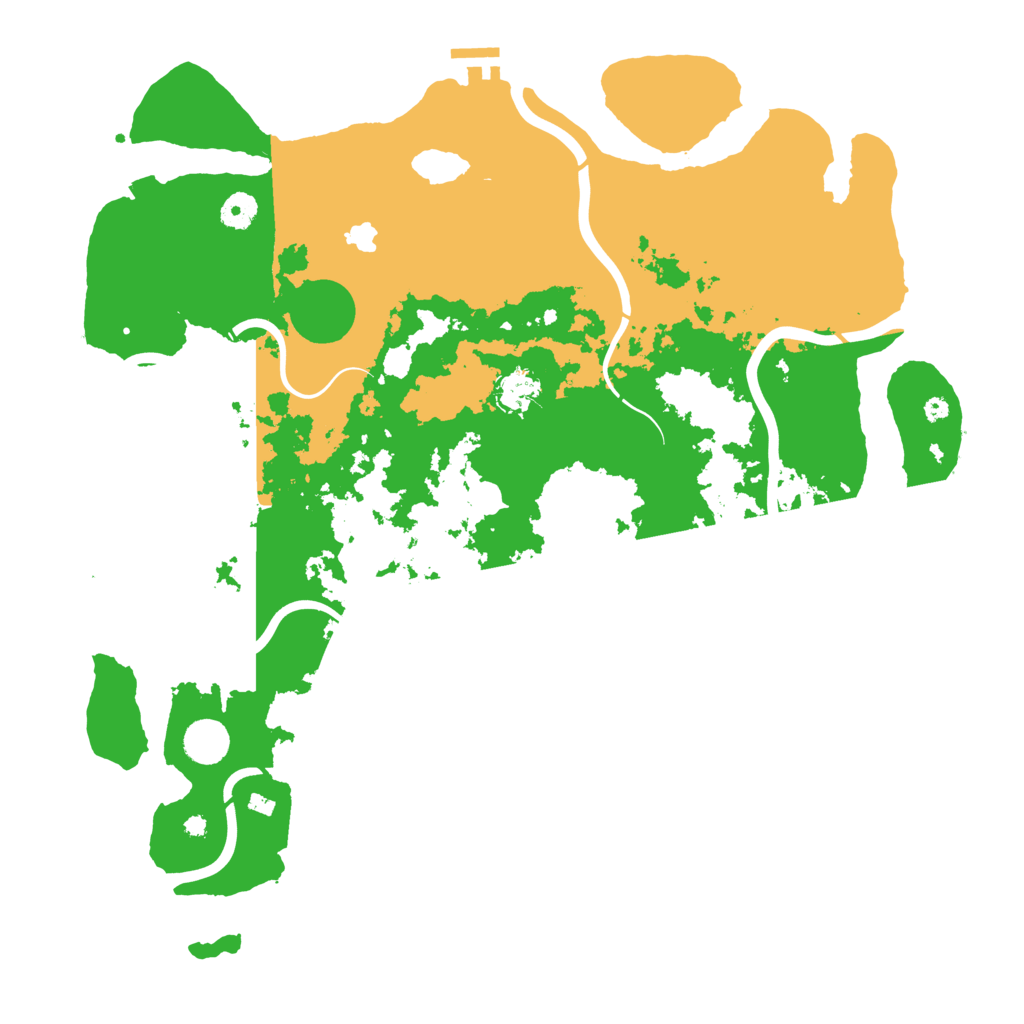 Biome Rust Map: Procedural Map, Size: 4250, Seed: 5803401