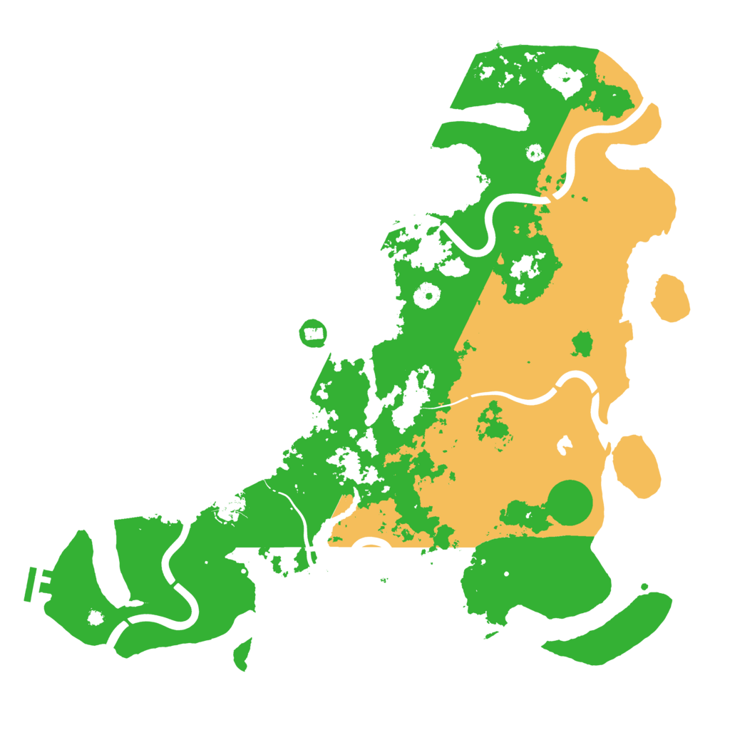 Biome Rust Map: Procedural Map, Size: 4250, Seed: 5315417
