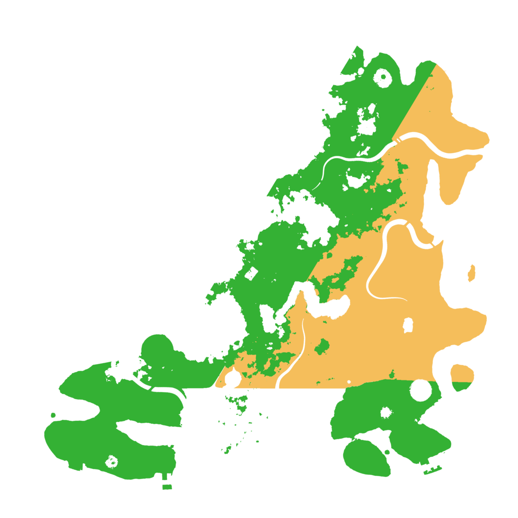 Biome Rust Map: Procedural Map, Size: 4250, Seed: 4587116