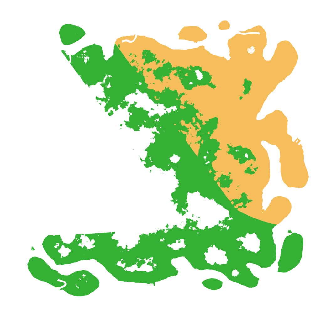 Biome Rust Map: Procedural Map, Size: 4250, Seed: 2446274