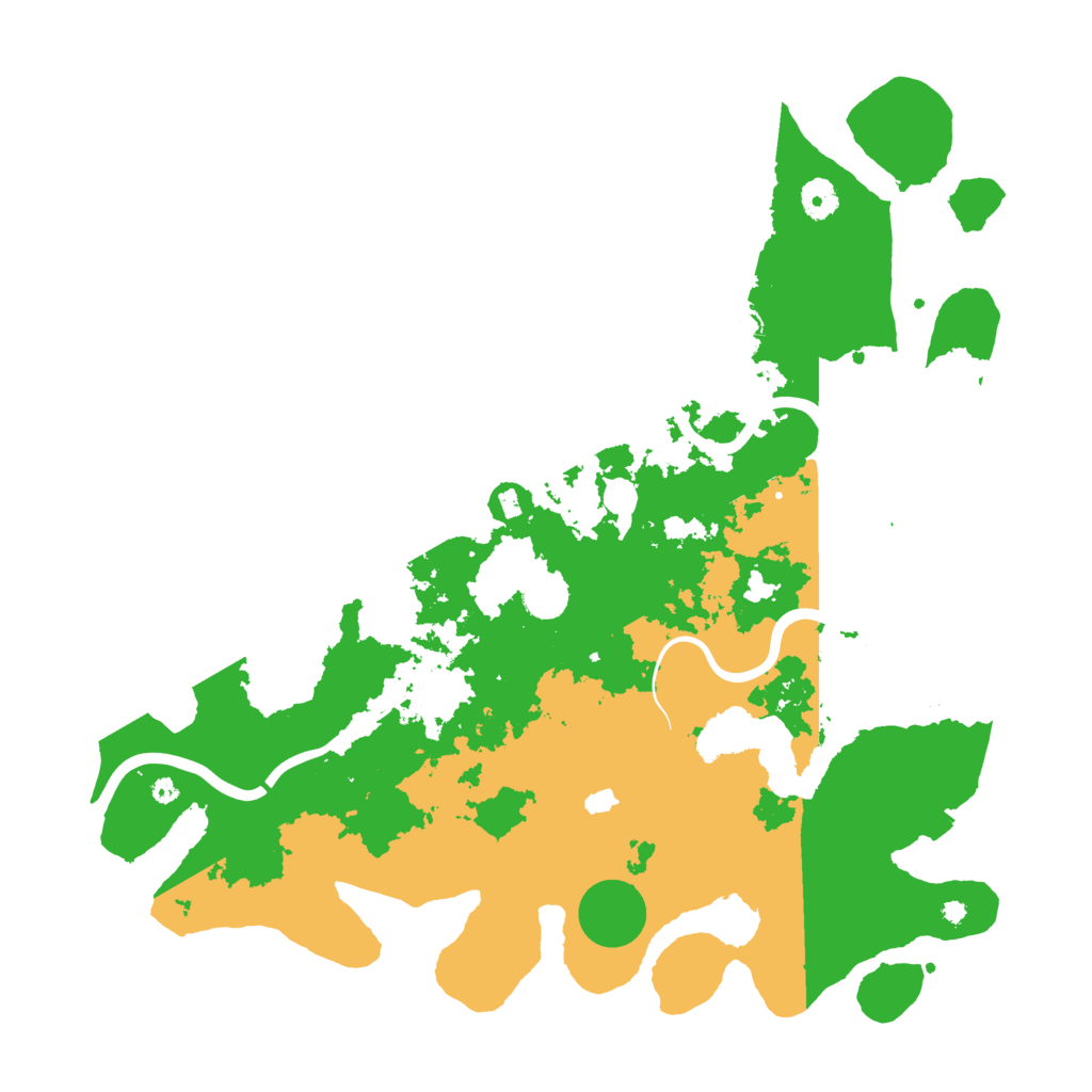 Biome Rust Map: Procedural Map, Size: 4250, Seed: 6343318