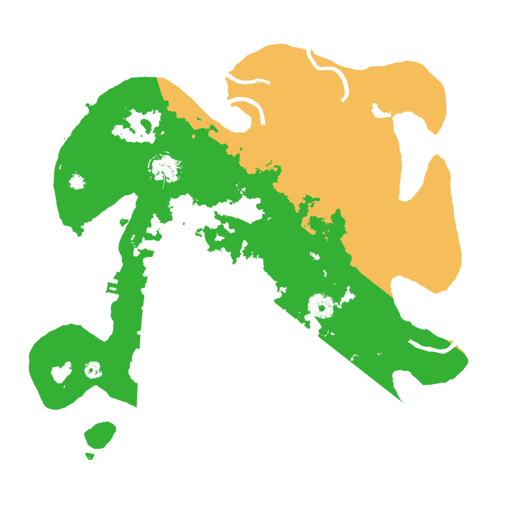 Biome Rust Map: Procedural Map, Size: 3000, Seed: 727727727