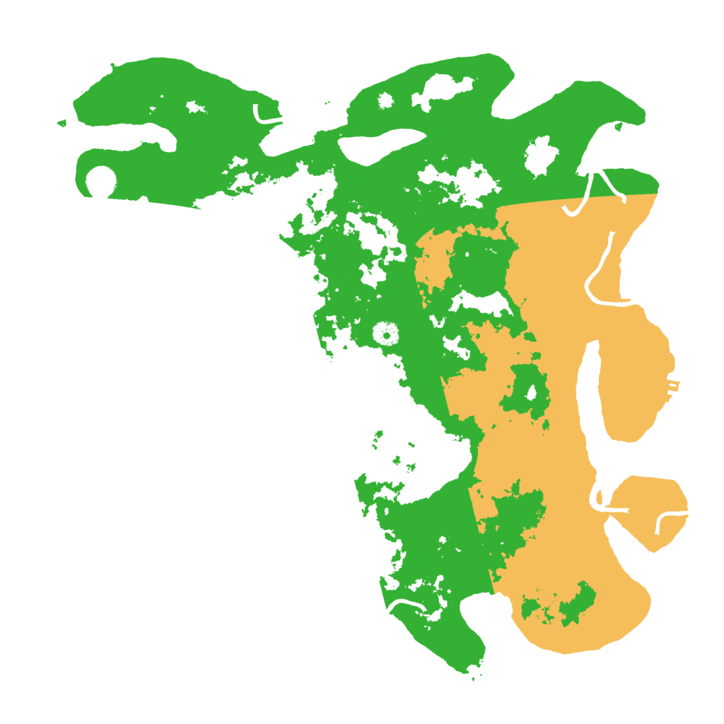 Biome Rust Map: Procedural Map, Size: 4250, Seed: 5094289