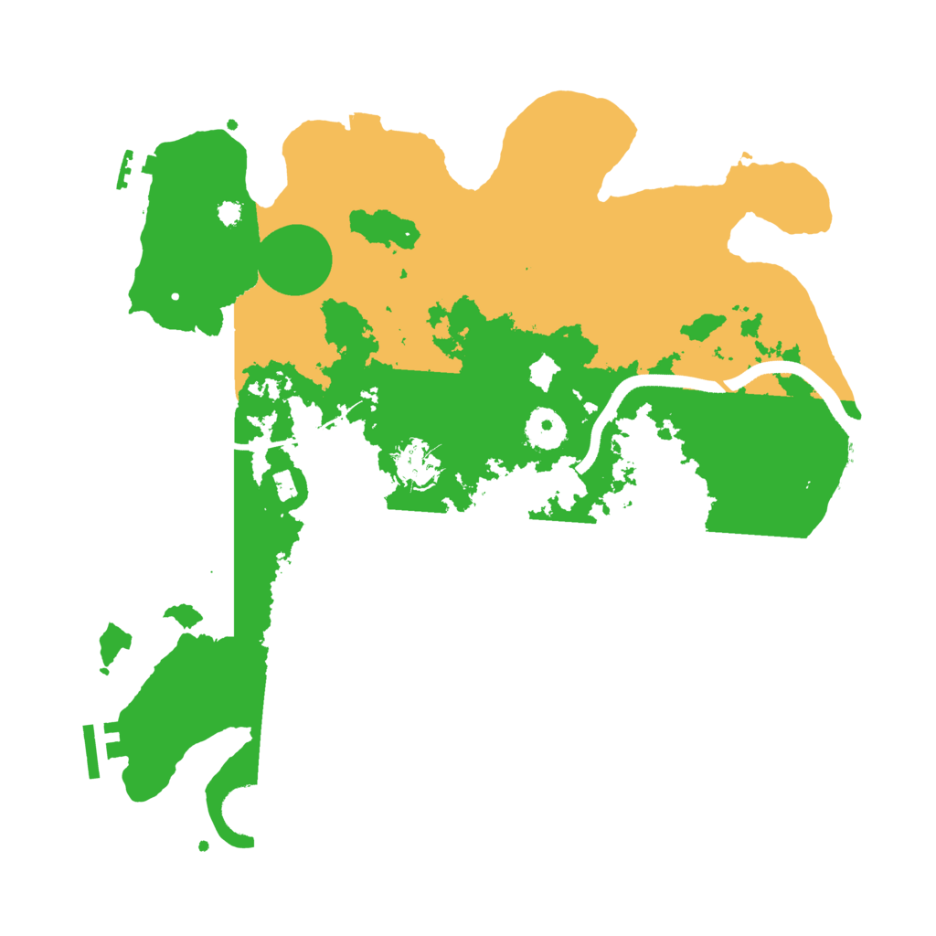 Biome Rust Map: Procedural Map, Size: 3500, Seed: 1403031979