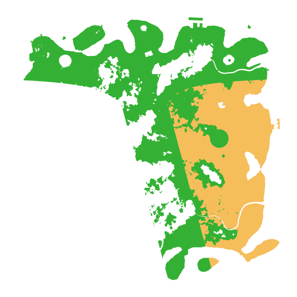 Biome Rust Map: Procedural Map, Size: 4250, Seed: 3694700