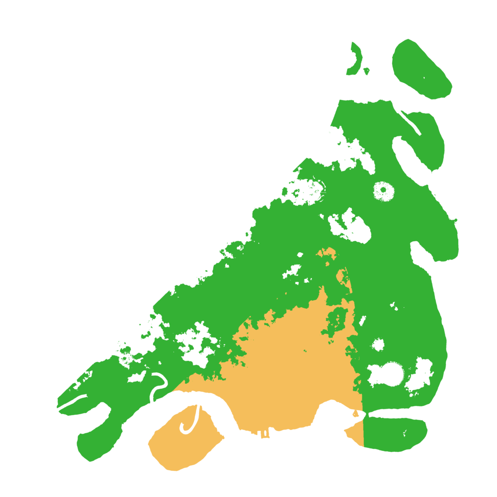 Biome Rust Map: Procedural Map, Size: 3650, Seed: 977743210