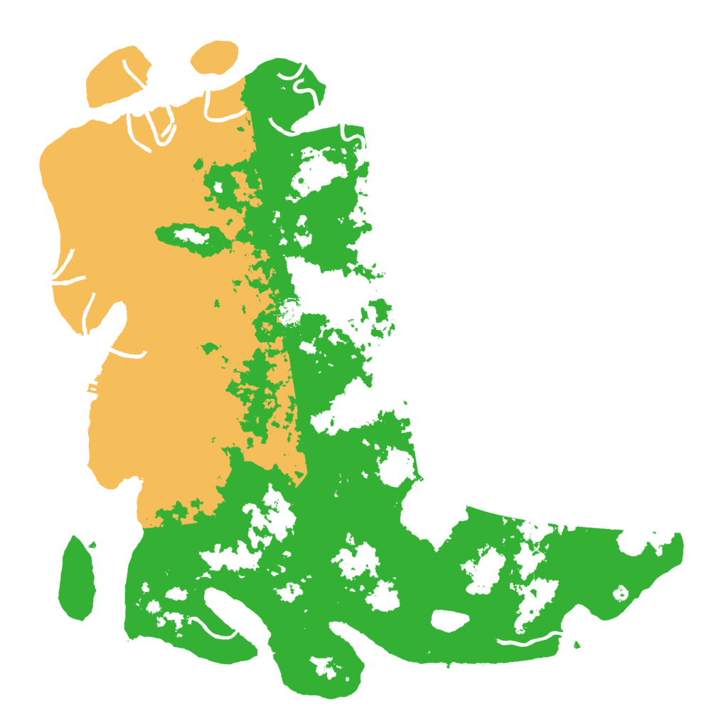 Biome Rust Map: Procedural Map, Size: 5000, Seed: 89263143
