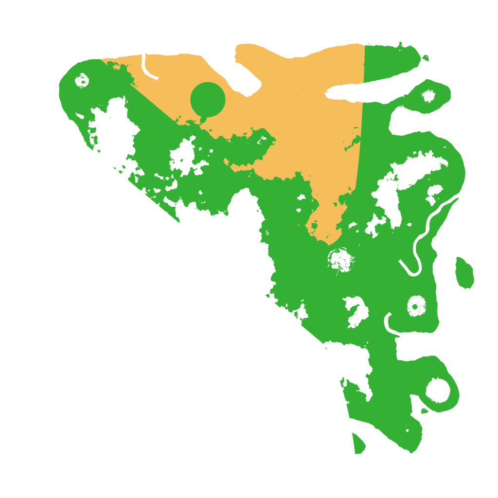 Biome Rust Map: Procedural Map, Size: 3750, Seed: 463513