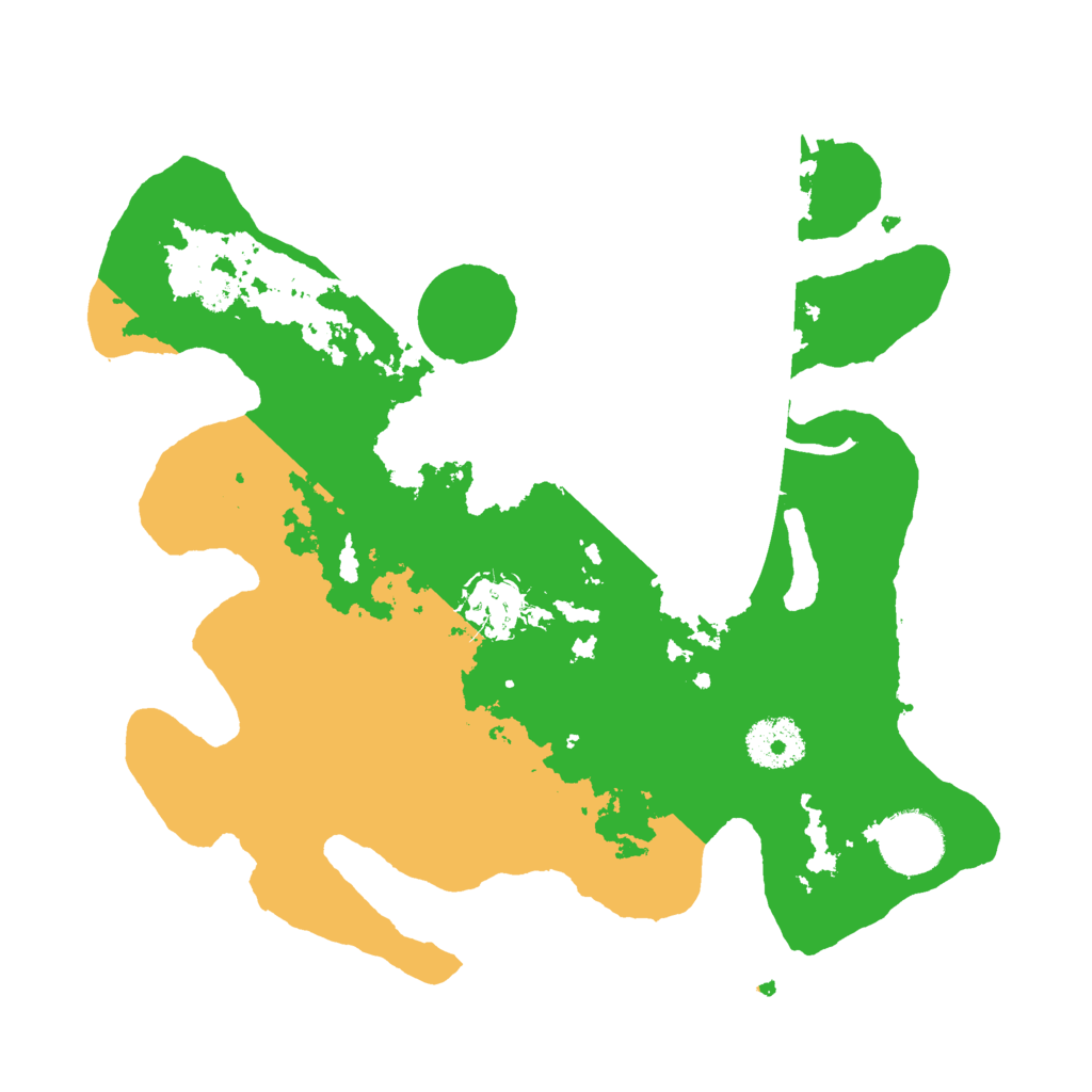 Biome Rust Map: Procedural Map, Size: 3000, Seed: 88406789