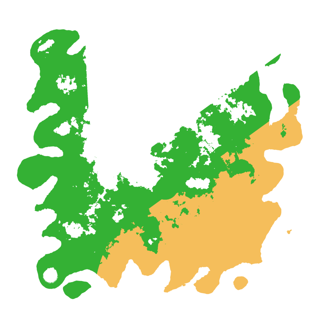 Biome Rust Map: Barren, Size: 4000, Seed: 156