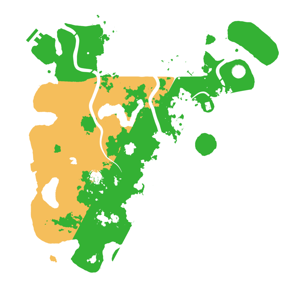 Biome Rust Map: Procedural Map, Size: 4000, Seed: 45723