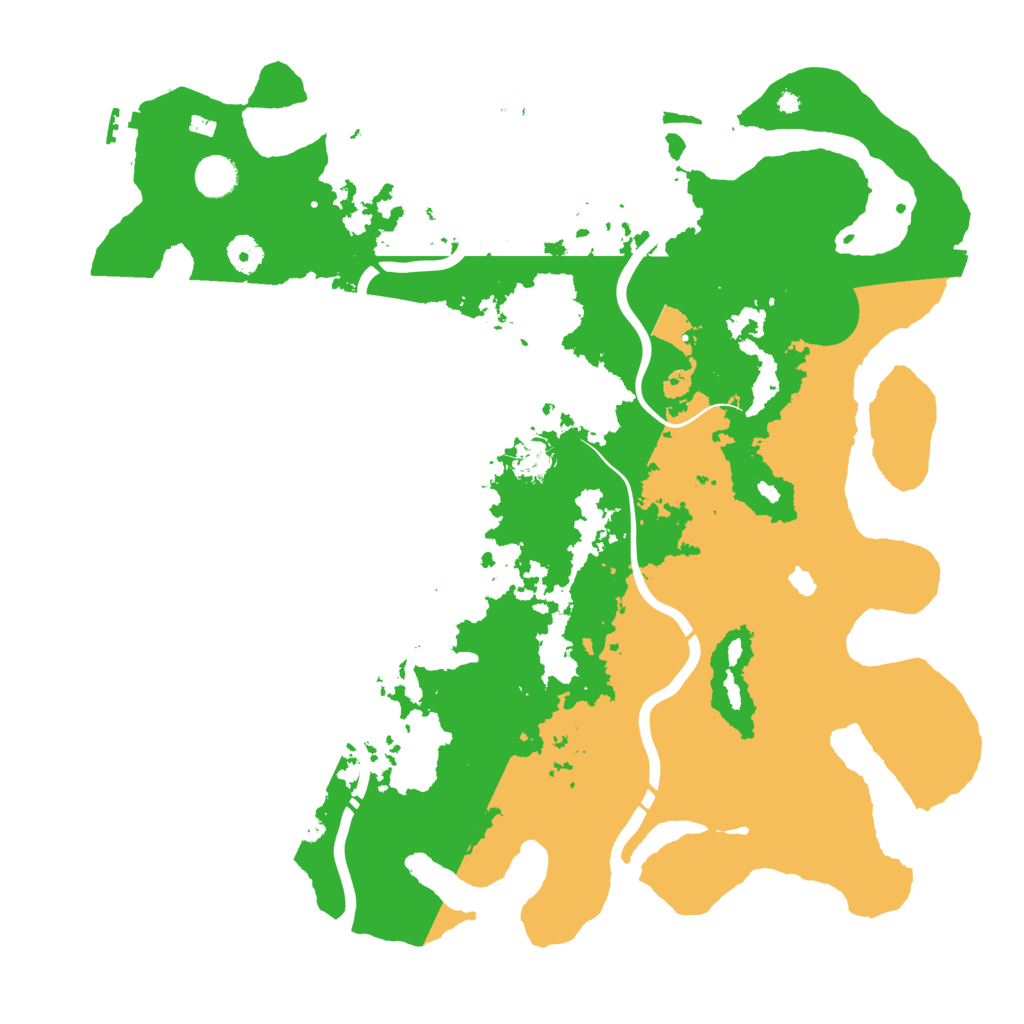 Biome Rust Map: Procedural Map, Size: 4250, Seed: 777704692