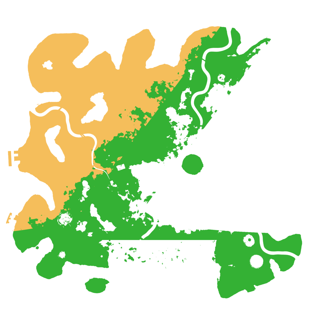 Biome Rust Map: Procedural Map, Size: 4250, Seed: 111400062