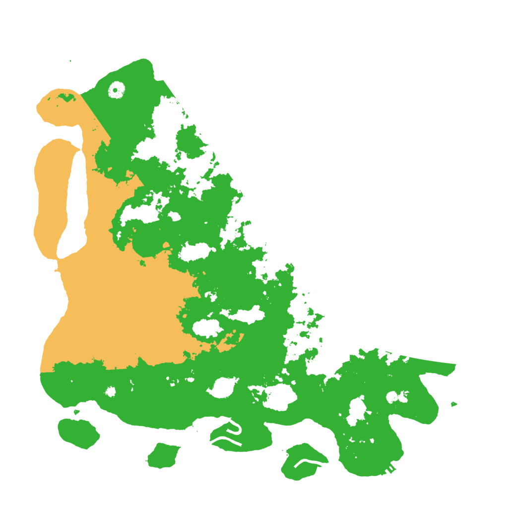 Biome Rust Map: Procedural Map, Size: 4500, Seed: 6330521