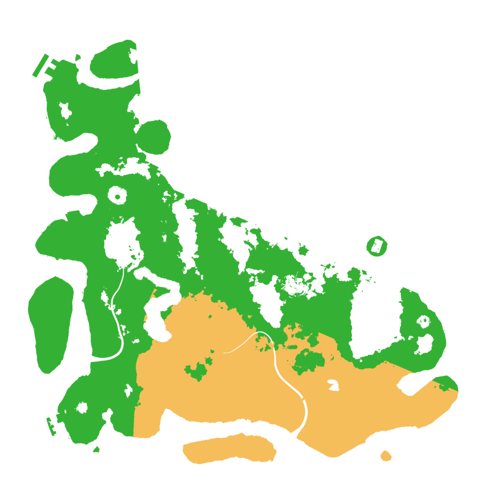 Biome Rust Map: Procedural Map, Size: 4000, Seed: 47000