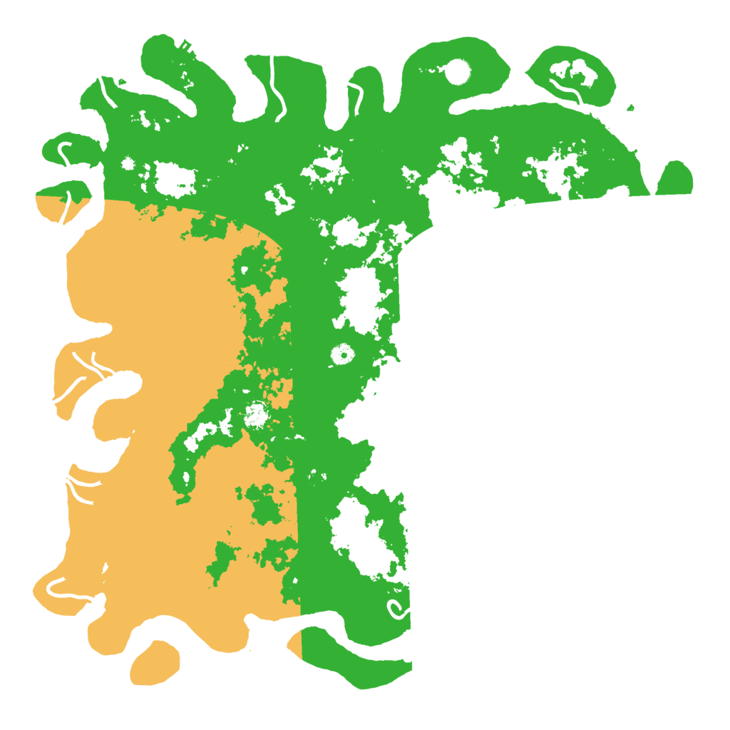 Biome Rust Map: Procedural Map, Size: 5000, Seed: 411567891