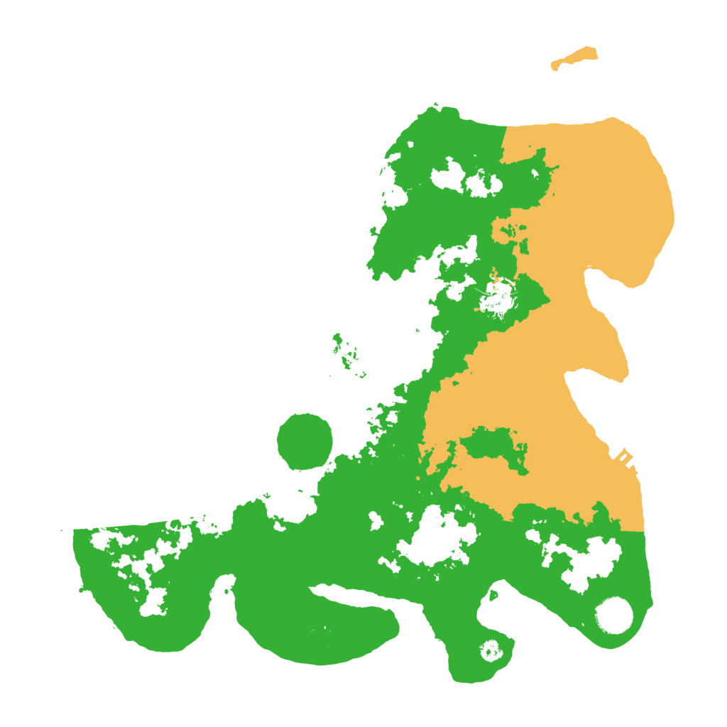 Biome Rust Map: Procedural Map, Size: 3500, Seed: 1721745249