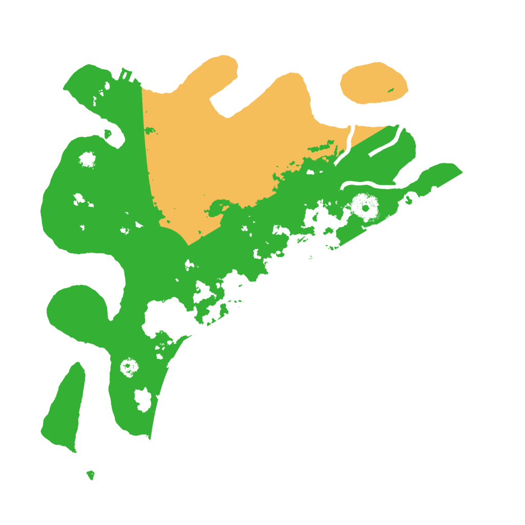 Biome Rust Map: Procedural Map, Size: 3000, Seed: 23273416