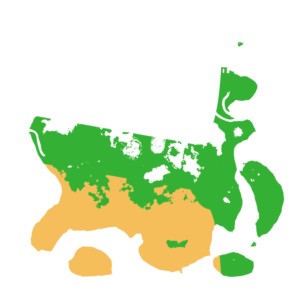 Biome Rust Map: Procedural Map, Size: 3000, Seed: 1990531224