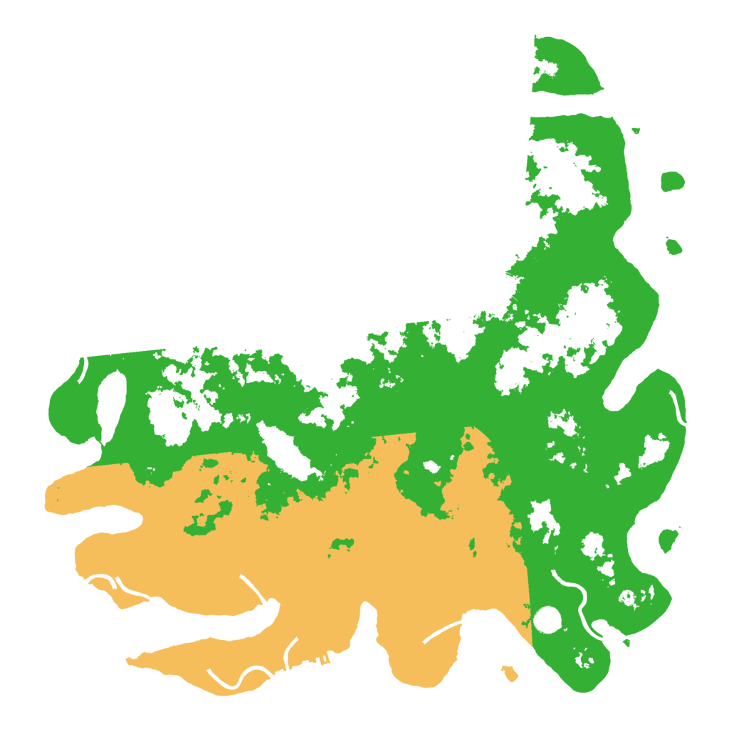 Biome Rust Map: Procedural Map, Size: 4750, Seed: 22