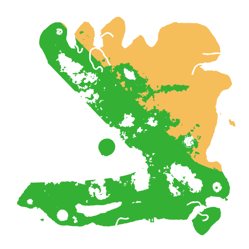 Biome Rust Map: Procedural Map, Size: 3950, Seed: 1628523264