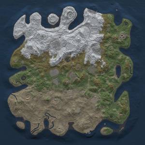 Thumbnail Rust Map: Procedural Map, Size: 4250, Seed: 1700274748, 20 Monuments