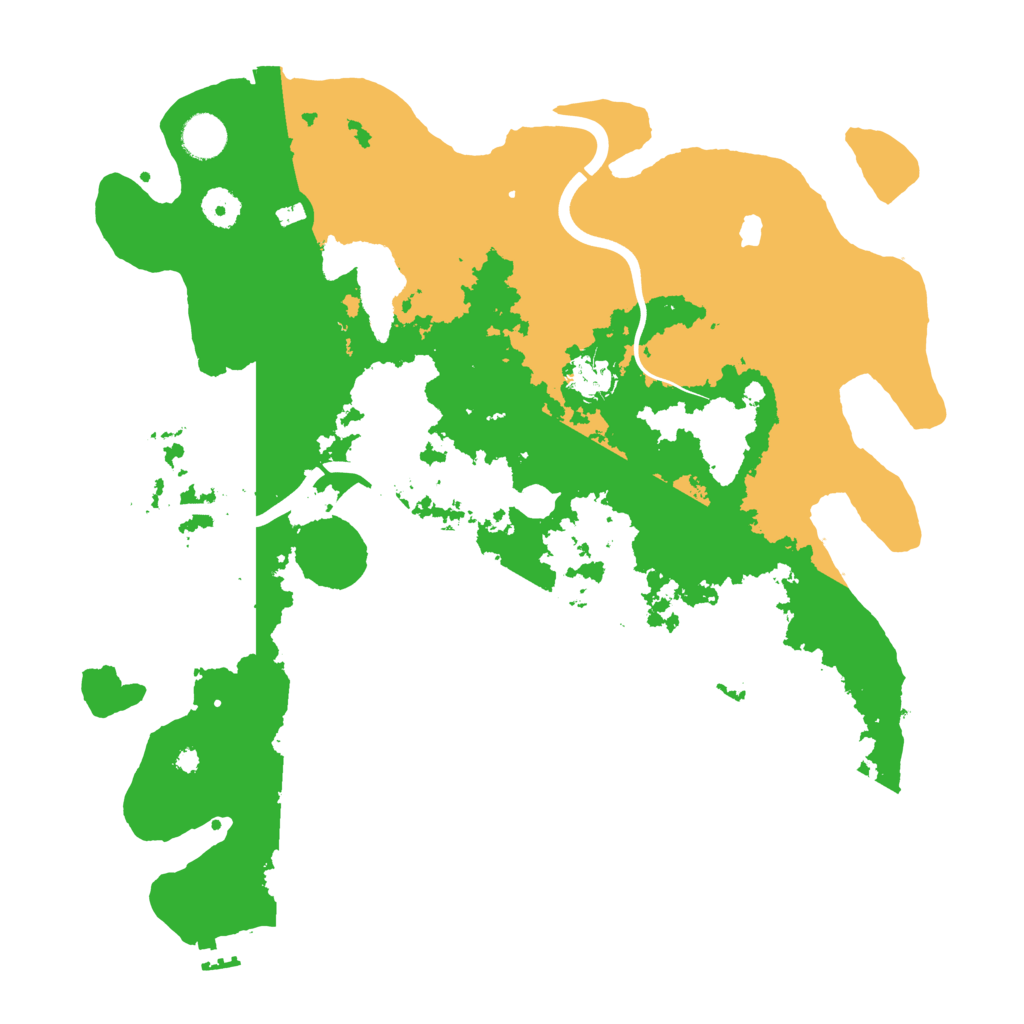 Biome Rust Map: Procedural Map, Size: 4000, Seed: 109136521