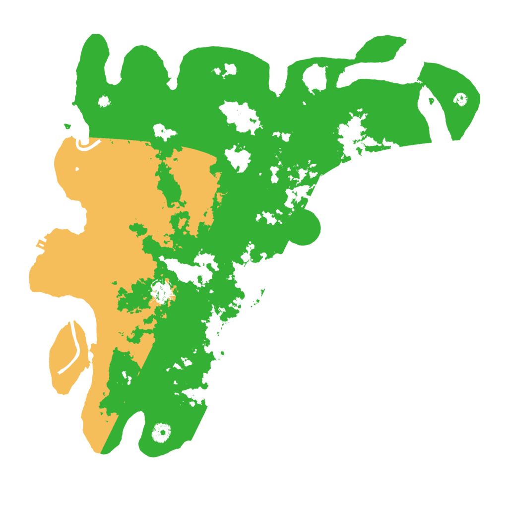 Biome Rust Map: Procedural Map, Size: 4000, Seed: 966