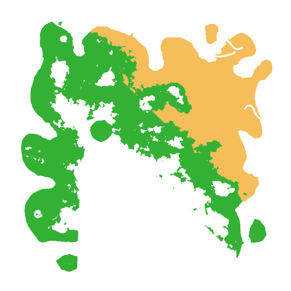 Biome Rust Map: Procedural Map, Size: 3700, Seed: 216162