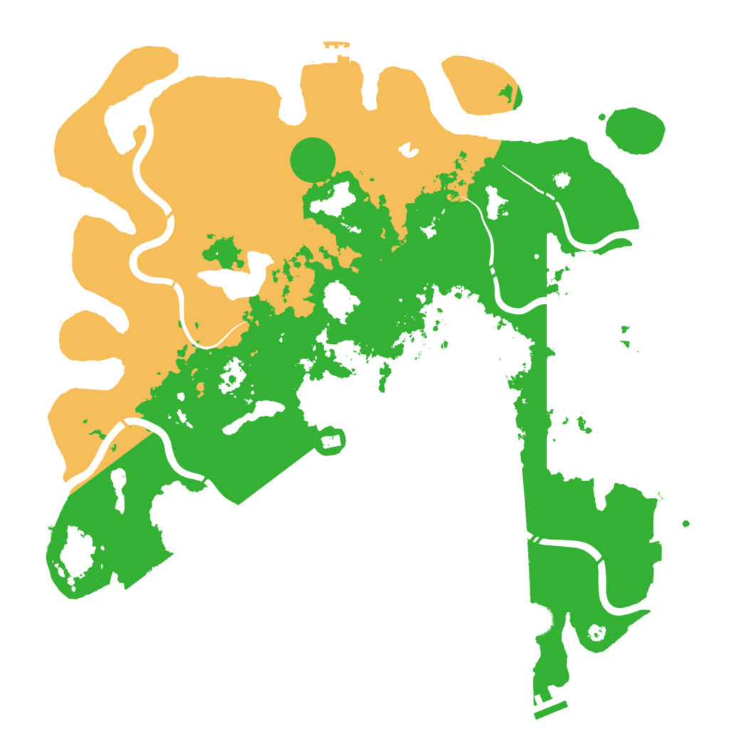 Biome Rust Map: Procedural Map, Size: 4250, Seed: 940168530