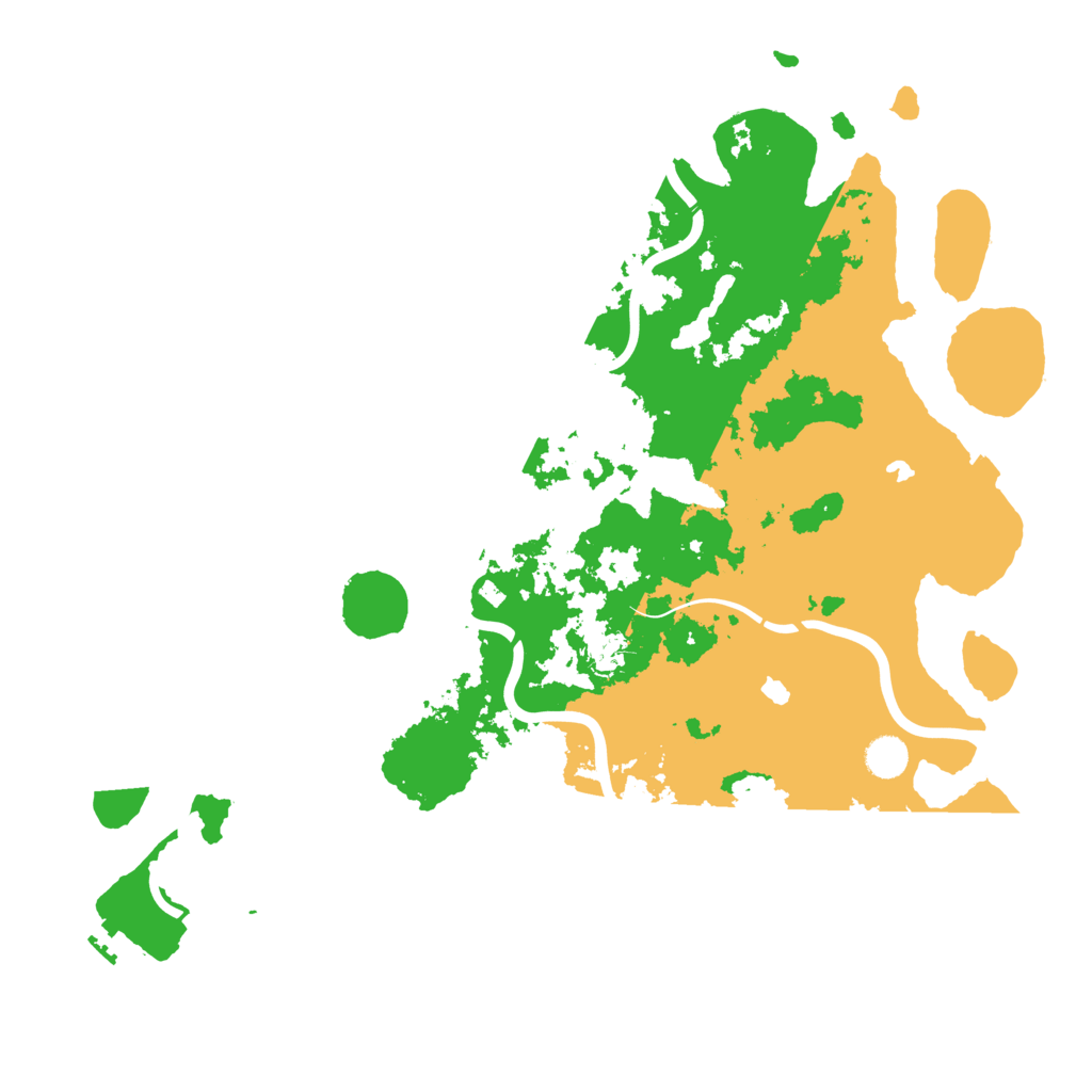 Biome Rust Map: Procedural Map, Size: 4500, Seed: 63554043