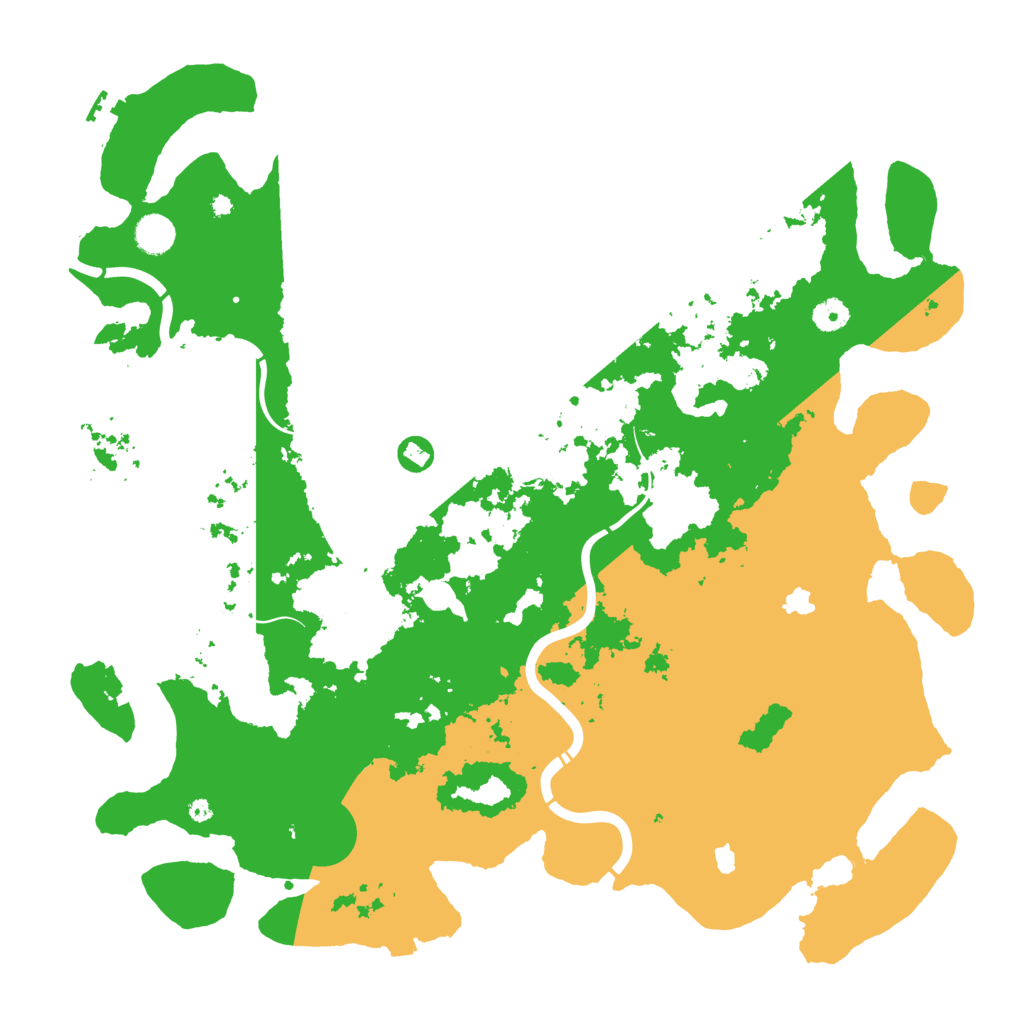 Biome Rust Map: Procedural Map, Size: 4500, Seed: 2236454