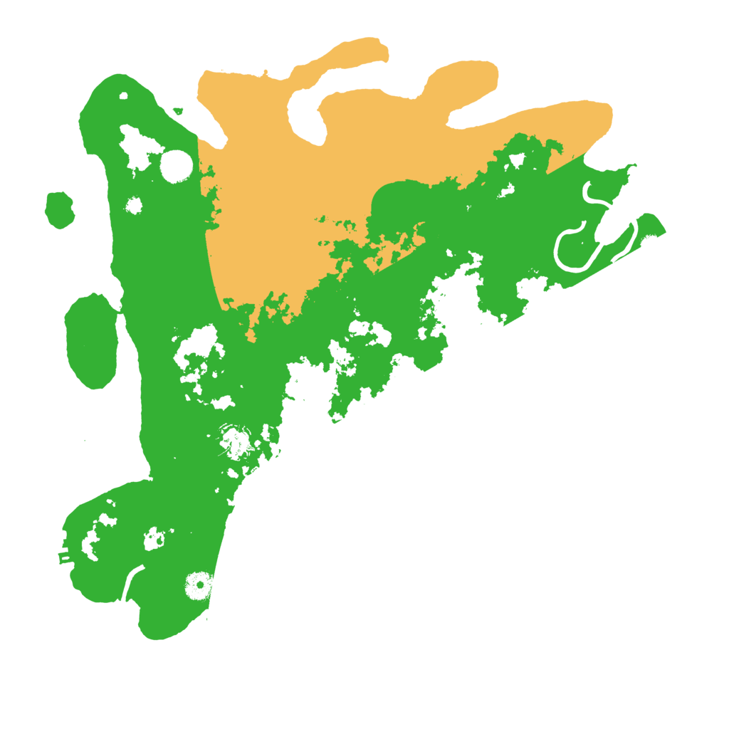 Biome Rust Map: Procedural Map, Size: 4000, Seed: 1188876423