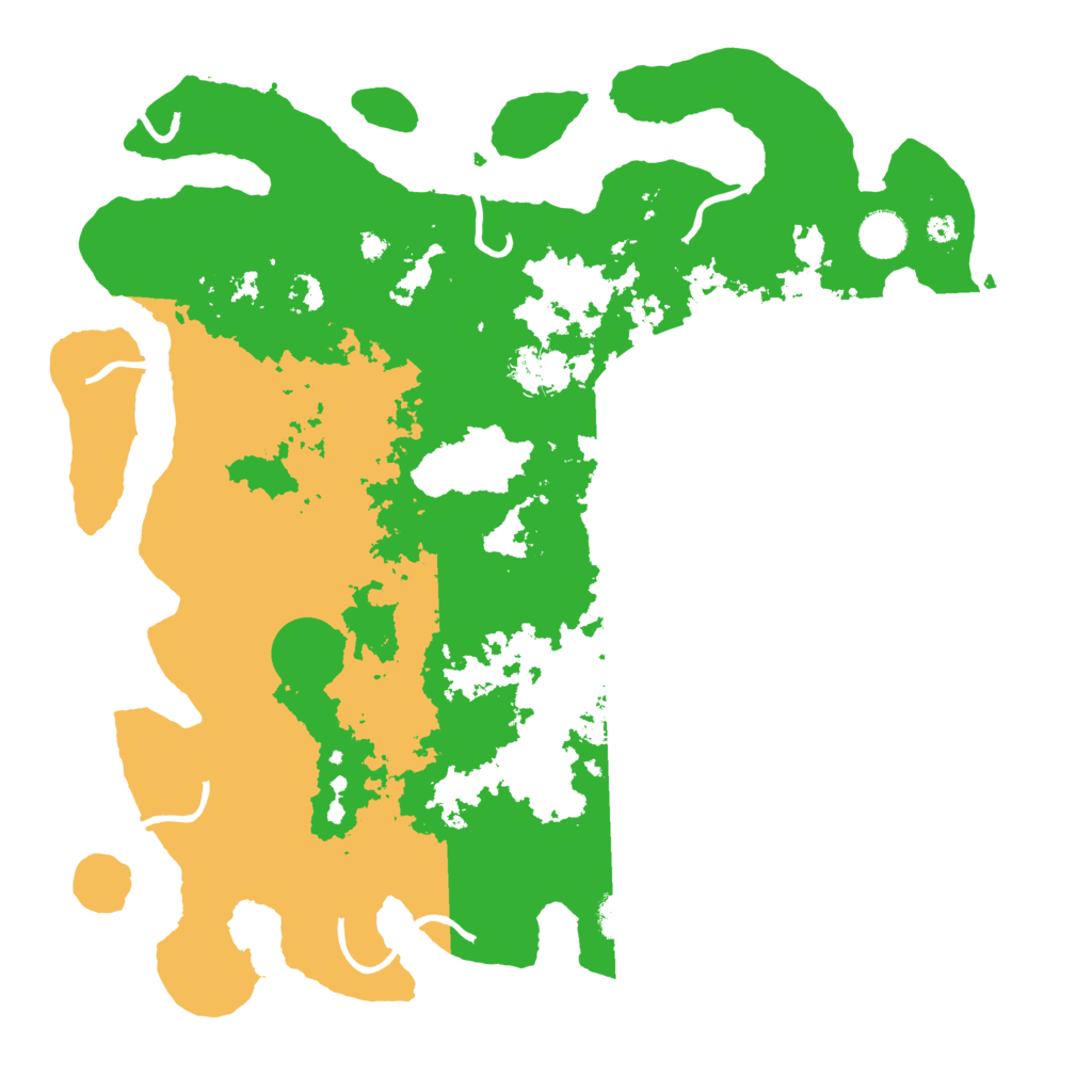 Biome Rust Map: Procedural Map, Size: 4000, Seed: 351970