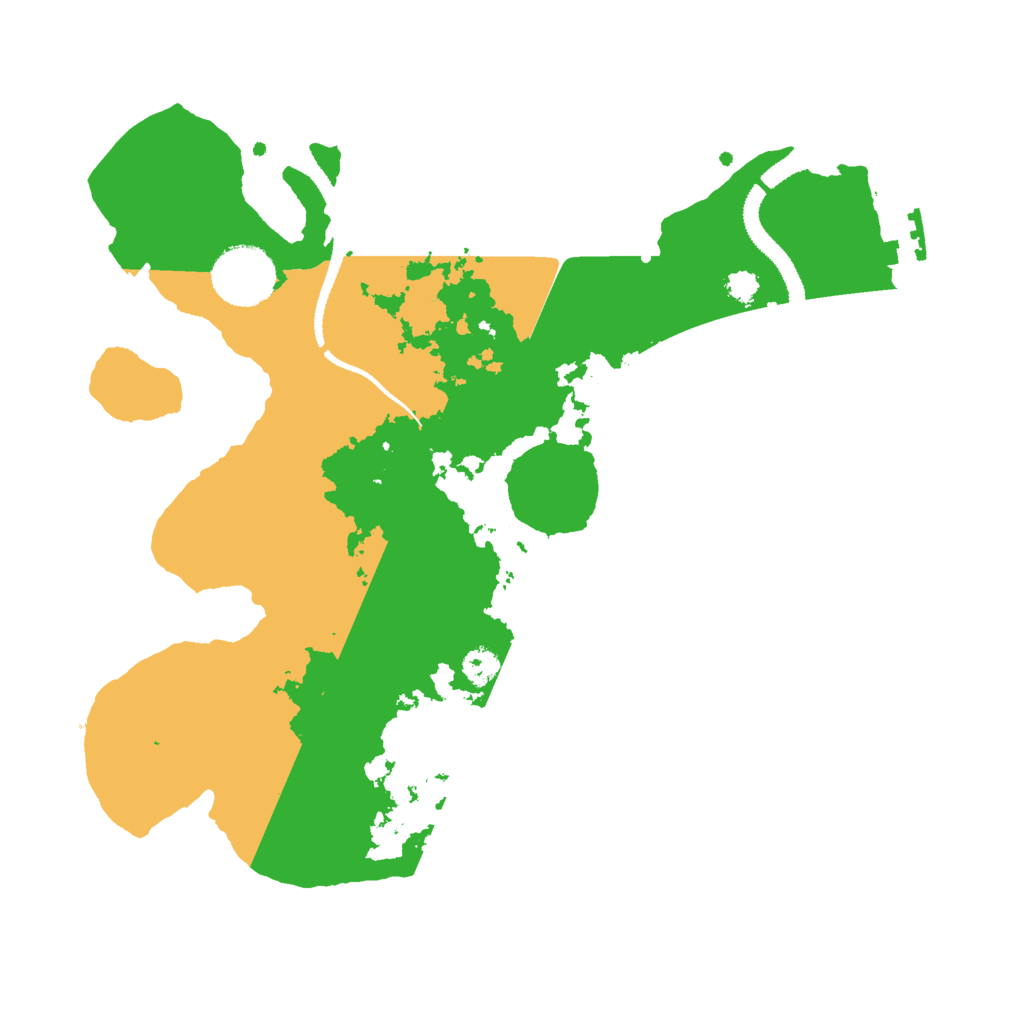 Biome Rust Map: Procedural Map, Size: 3000, Seed: 3571883