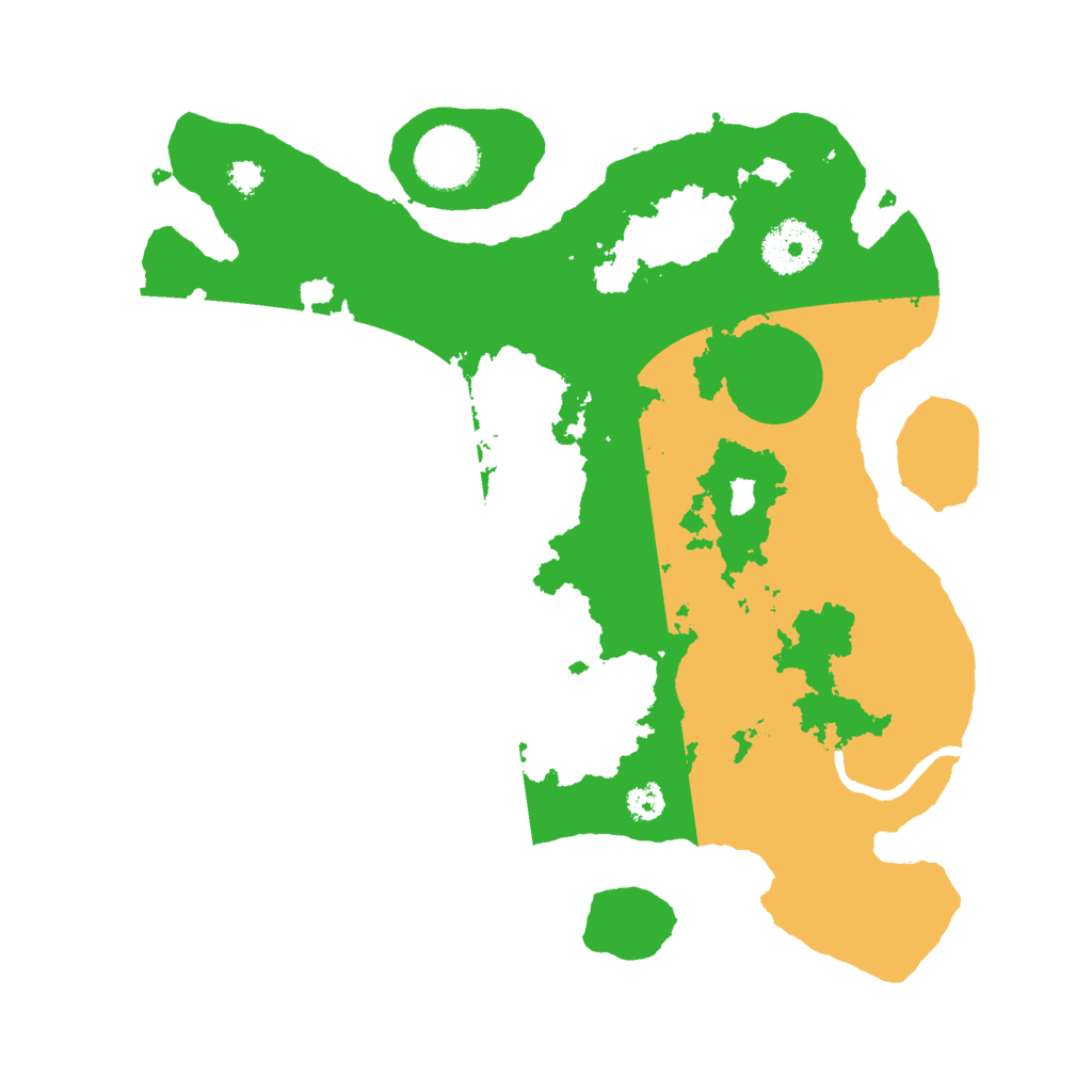 Biome Rust Map: Procedural Map, Size: 3000, Seed: 426366