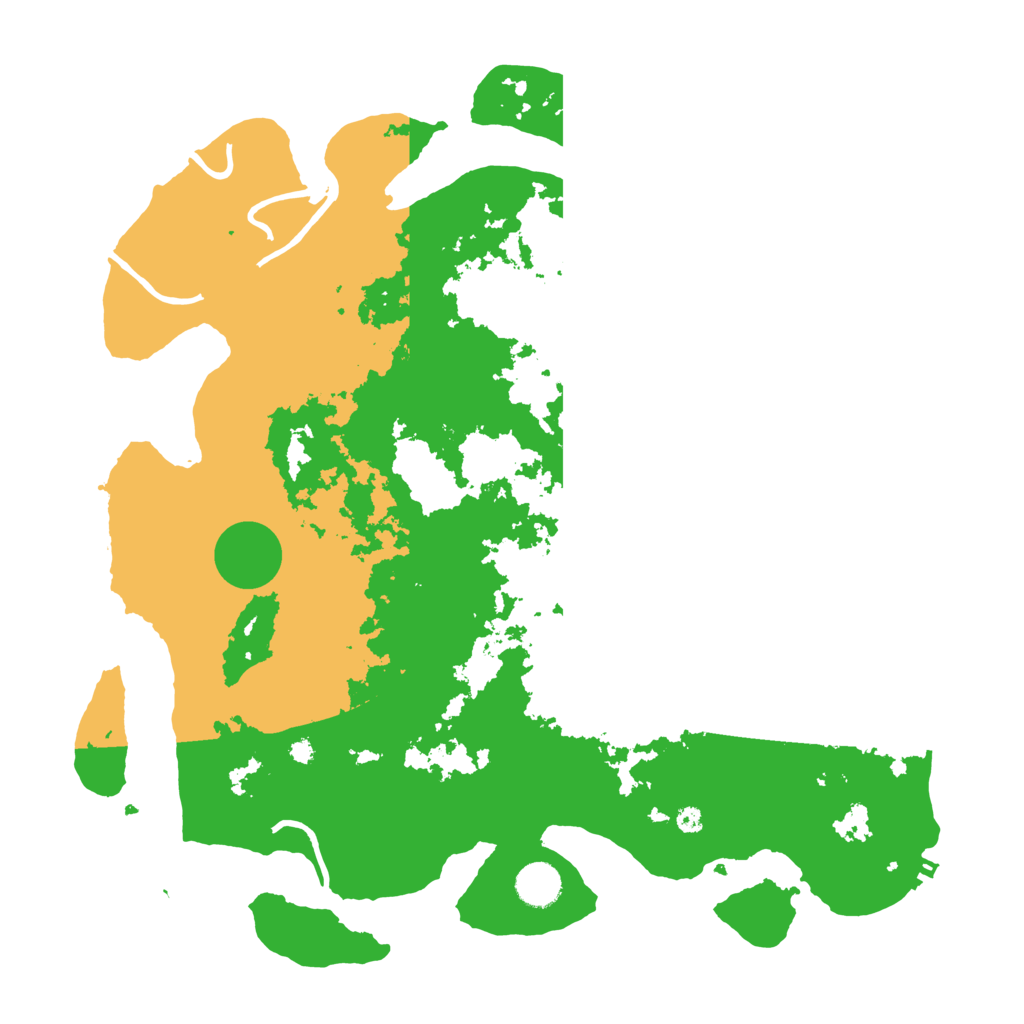 Biome Rust Map: Procedural Map, Size: 4000, Seed: 1954852