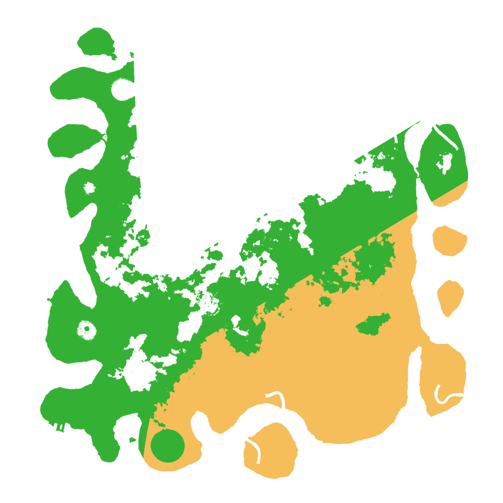 Biome Rust Map: Procedural Map, Size: 4000, Seed: 39463