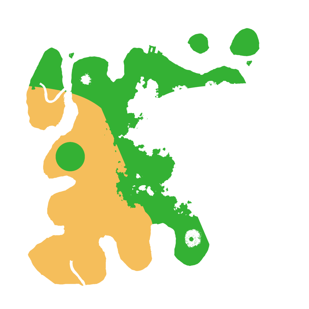 Biome Rust Map: Procedural Map, Size: 2800, Seed: 13600