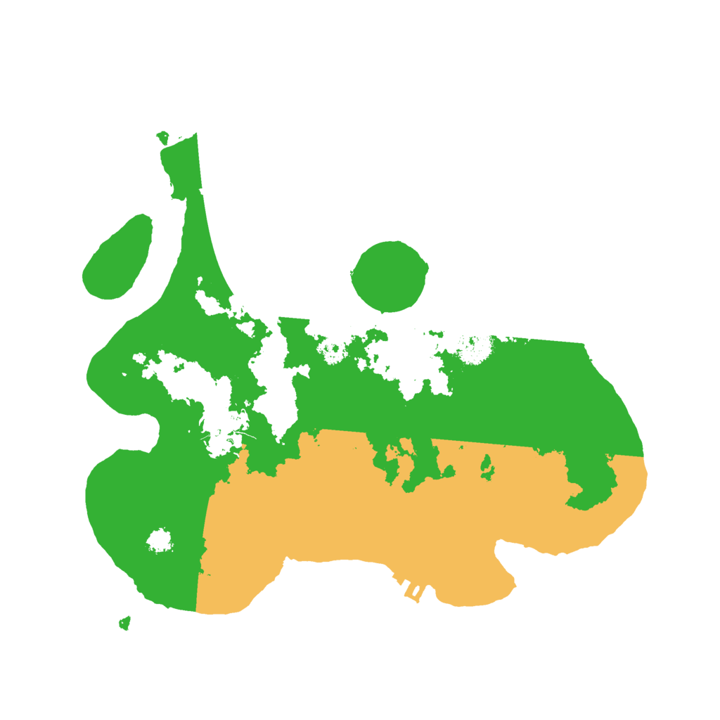 Biome Rust Map: Procedural Map, Size: 2700, Seed: 13400