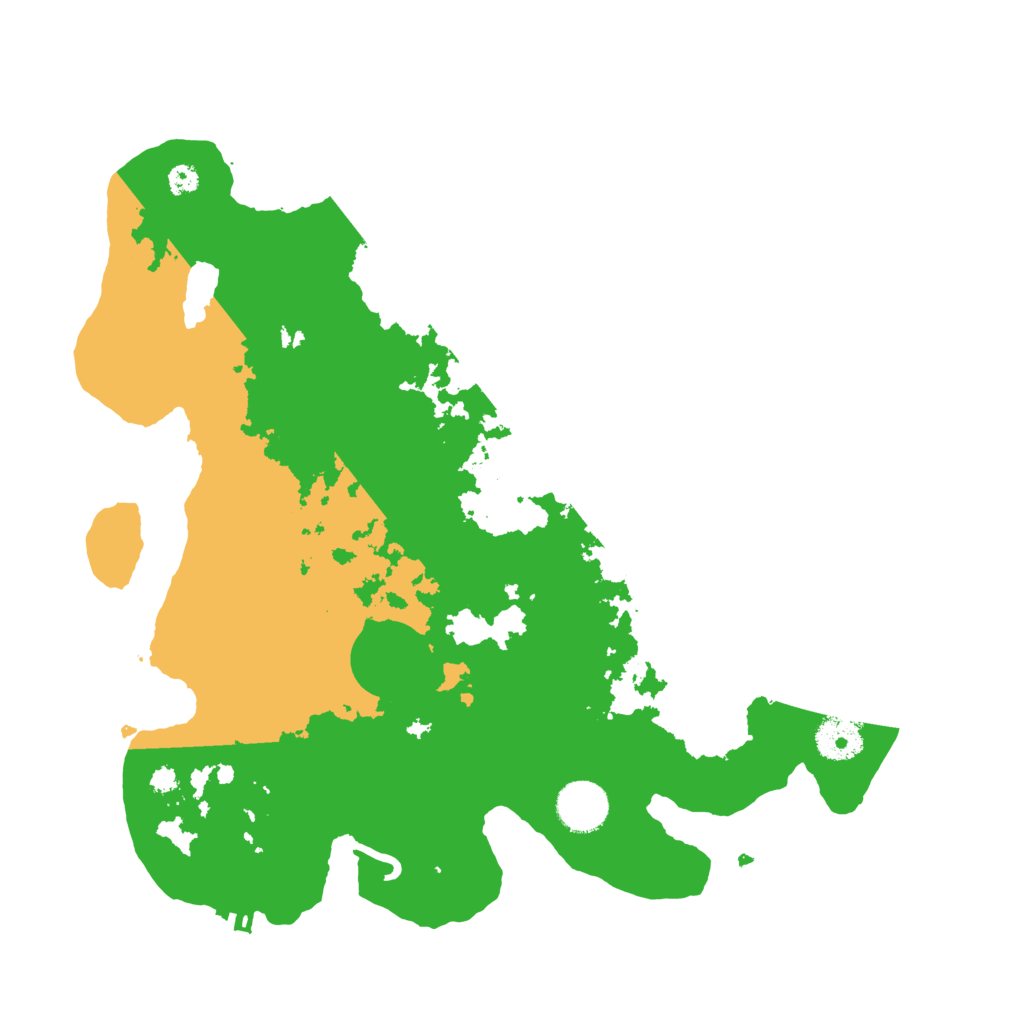 Biome Rust Map: Procedural Map, Size: 3500, Seed: 31459123